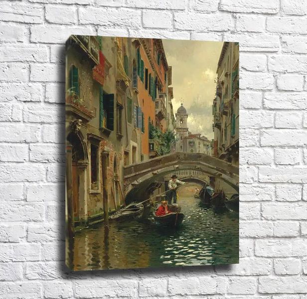 Canal liniștit Rubens Santoro, Veneția Rub10895 фото
