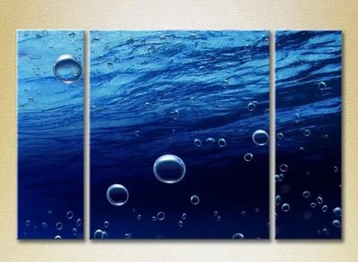 Tablouri modulare Bubbles in the sea Mor8646 фото