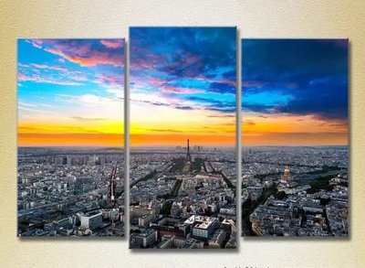 Tablouri modulare Morning Paris_03 Gor7096 фото
