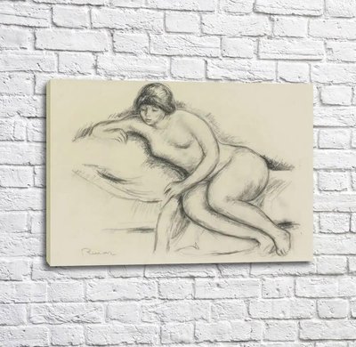 Картина Figure drawing Renoir Ren13997 фото