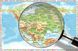 Harta fizică a lumii, limba engleză Kar14597 фото 2