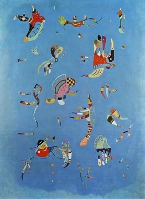 V. Kandinsky, Cerul albastru, 1940 Abs12898 фото