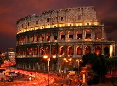 Fototapet Roma, Colosseum noaptea Gor4097 фото
