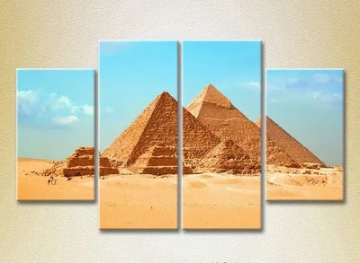 Модульные картины Великие Египетские пирамиды в Гизе_02 Gor6797 фото