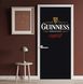Autocolant 3D pentru ușă, sigla Guinness ST327 фото 5