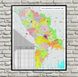Harta administrativă teritorială a Republicii Moldova, detaliată Kar14804 фото 1