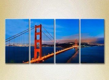 Tablouri modulare Golden Gate Bridge Gor6839 фото