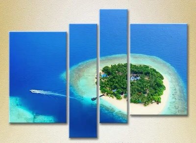 Tablouri modulare Island Maldive Mor9189 фото