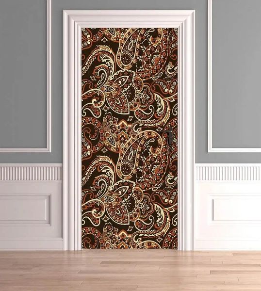 Autocolant 3D pentru usa, decoratiuni frumoase STD58 фото