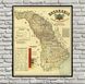 Harta etnografică a Basarabiei, 1908-1915 Kar14796 фото 1