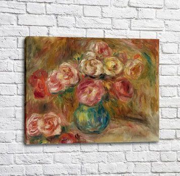 Pictură Pierre Auguste Renoir Vază cu flori Ren14349 фото