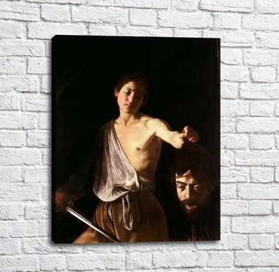 Pictura lui David cu capul lui Goliat Kar13700 фото