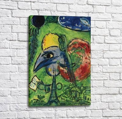Pictură Marc Chagall Boulevards ou Poris Mar13551 фото
