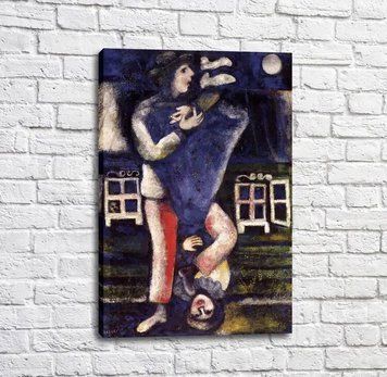 Pictură La Promenade de Marc Chagall Mar14552 фото