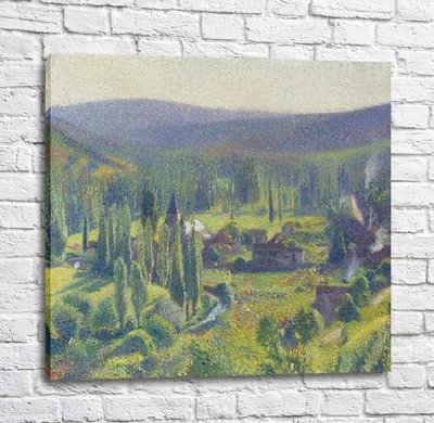 Картина Анри Мартен - Зеленая долина Лабастид-дю-Вер,-1920 Imp12553 фото