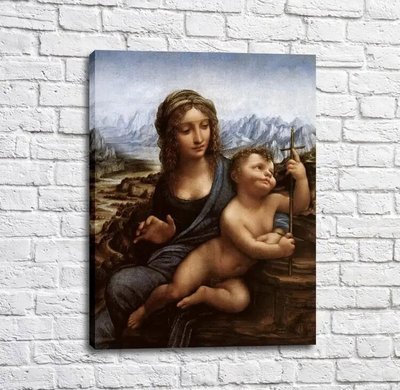 Pictură Madonna cu un fus Leo14253 фото