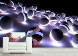 Fototapet - "Fototapet Bile gri cu iluminare din spate" 3D4854 фото