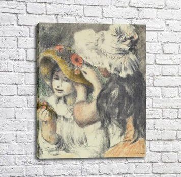 Pictură Auguste Renoir Le chapeau epingle Ren14005 фото