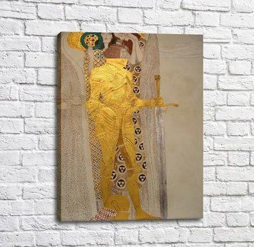 Pictură de Gustav Klimt.Beethoven Kli13805 фото