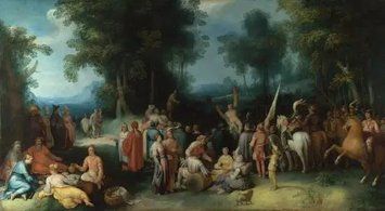 The Preaching of Saint John the Baptist Fig13106 фото