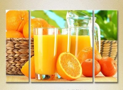 Модульные картины Кувшин апельсинового сока Eda10705 фото