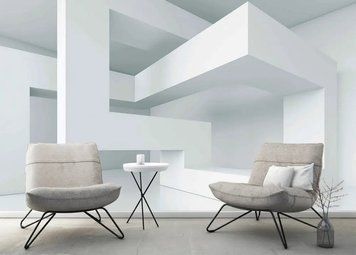 Фотообои - "Геометрические фигуры в объеме, расширяющие пространство" 3D4856 фото