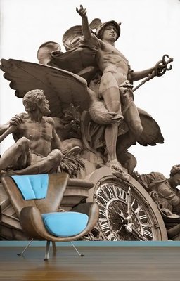 Sculptura lui Mercur pe Grand Central Station din New York 3D2007 фото