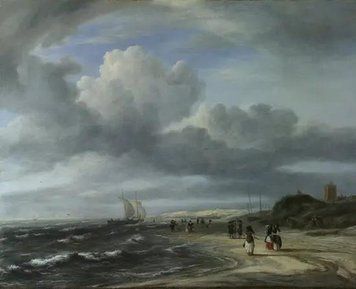 Malul de la Egmond-aan-Zee Mor12041 фото