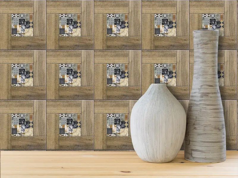 Placi ceramice cu modele aurii frumoase P23 фото