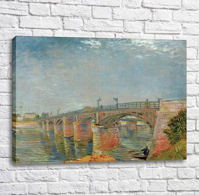 Pictură Podul peste Sena la Asnières Van11658 фото