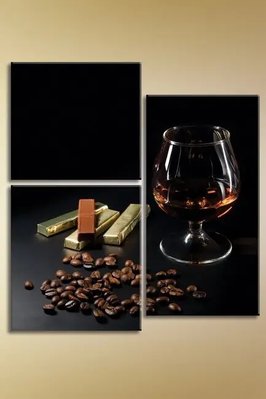 Imagini modulare Cognac-și-ciocolată Eda8559 фото
