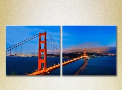 Tablouri modulare Podul Golden Gate Gor9009 фото