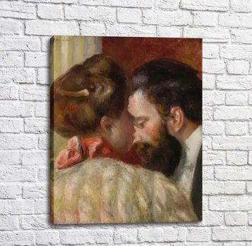 Картина Pierre Auguste Renoir Confidence, 1897 Ren14061 фото