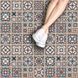 Placi in culori retro cu modele in stil etnic P2 фото 7