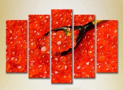 Tablouri modulare Red caviar_04 Eda9612 фото