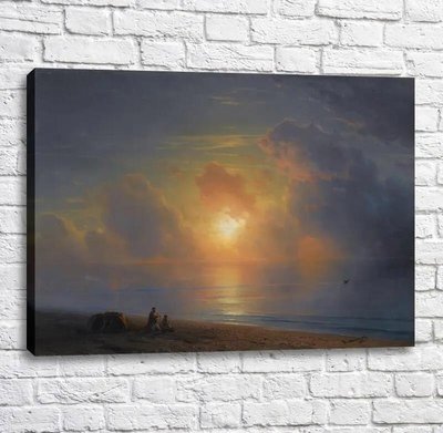 Картина Закат над крымским побережьем Ayv13413 фото