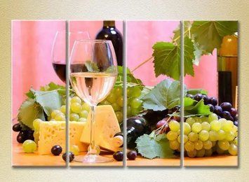 poze modulare Vin. Br&acirc;nză. Strugurii Eda6563 фото