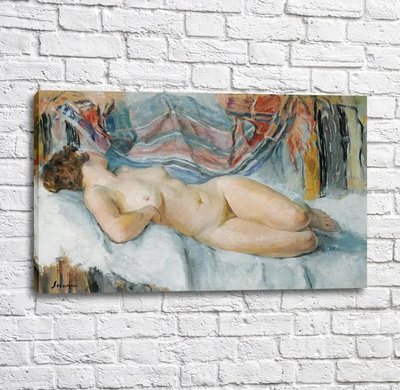 Tablou Henri Lebasque - Nud pe pat,-1905 Imp12614 фото