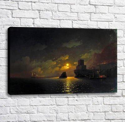 Картина Айвазовский. Лунная ночь. 1849 Ayv13515 фото
