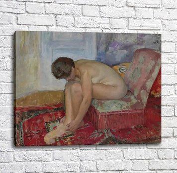 Tablou Henri Lebasque - Nud așezat Imp12617 фото