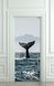 3Д наклейка на дверь, Хвост кита ST307 фото 3