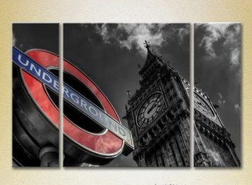 Tablouri modulare London Underground_02 Gor7067 фото