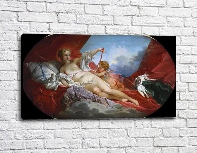 Картина Венера и Купидон, Франсуа Буше Fra11441 фото