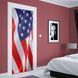 3Д наклейка на дверь, Флаг США STD56 фото 1