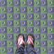 Керамическая плитка в зеленых и фиолетовых цветах P22 фото 6