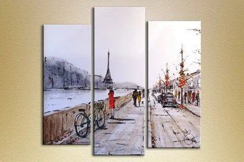 Модульные картины Города и страны_11 Gor7469 фото