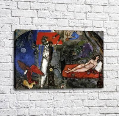 Pictura Marc Chagall A ma Femme Mar13570 фото