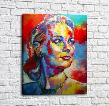 Poster Grace Kelly, portret acrilic Izv17939 фото