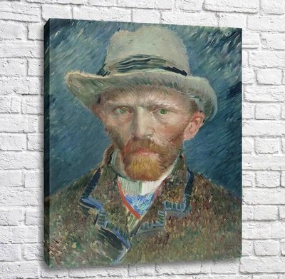 Картина Gogh, Vincent van Zelfportret, 1887 Van11570 фото