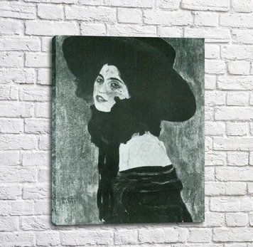 Картина Portrait of a Girl, 1912 Kli13823 фото